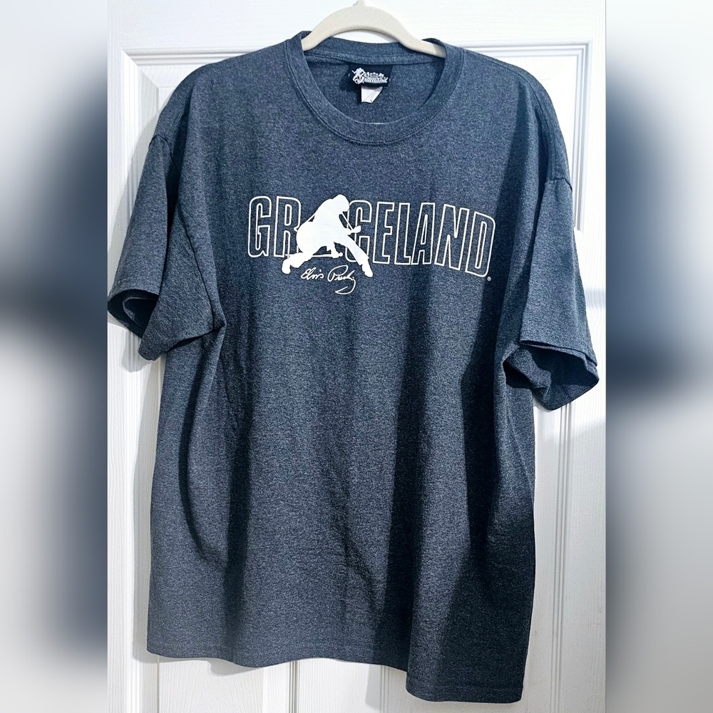 Graceland Elvis Vintage Rock 'n' Roll Americana Shirt XL